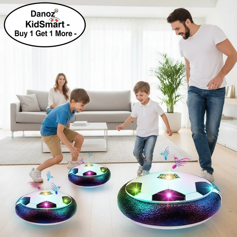 Kidsmart Hoverball – Electric Floating Soccer Ball For Indoor/Outdoor Play (2-Pack Offer) 1
