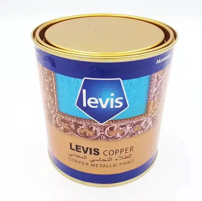 Levis Copper Metallic Paint – Warm-Tone Metallic Decorative Paint 1