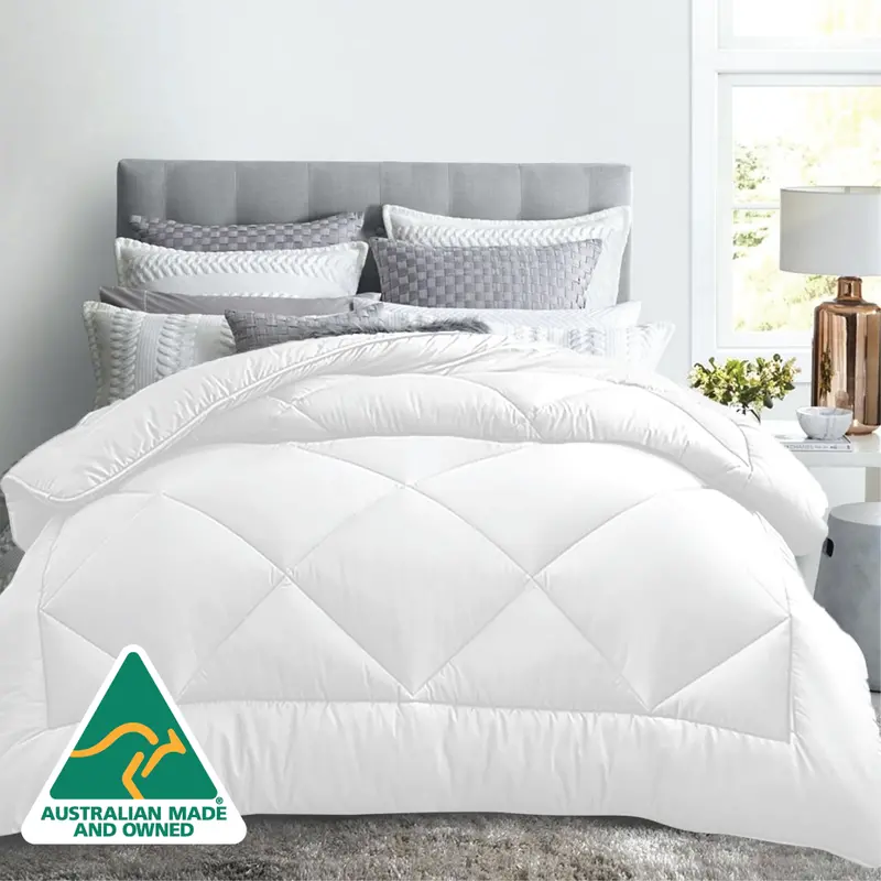 Luxor All-Season Microfibre Quilt – 400Gsm Super King Size | Made In Australia 1