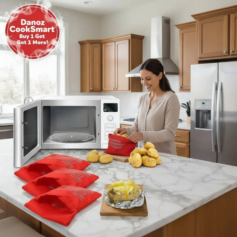 Microwave Potato Cooking Bag – Quick 4-Minute Spud Prep Tool By Perfectspuds 1