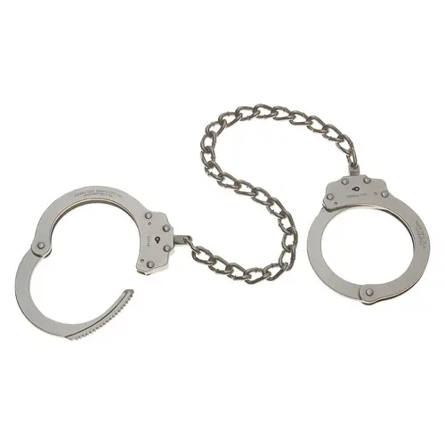 Model 703C Nickel-Plated Leg Irons – Secure Restraint System 1