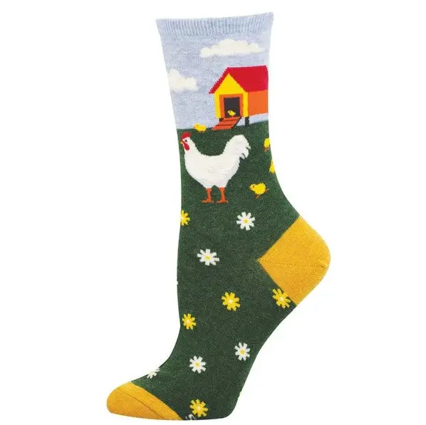 Mother Hen Green Flannel – Women’S Sizes 9–11 1