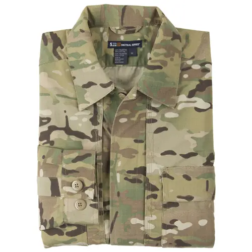 Multicam Ripstop Long-Sleeve Tactical Duty Shirt 1