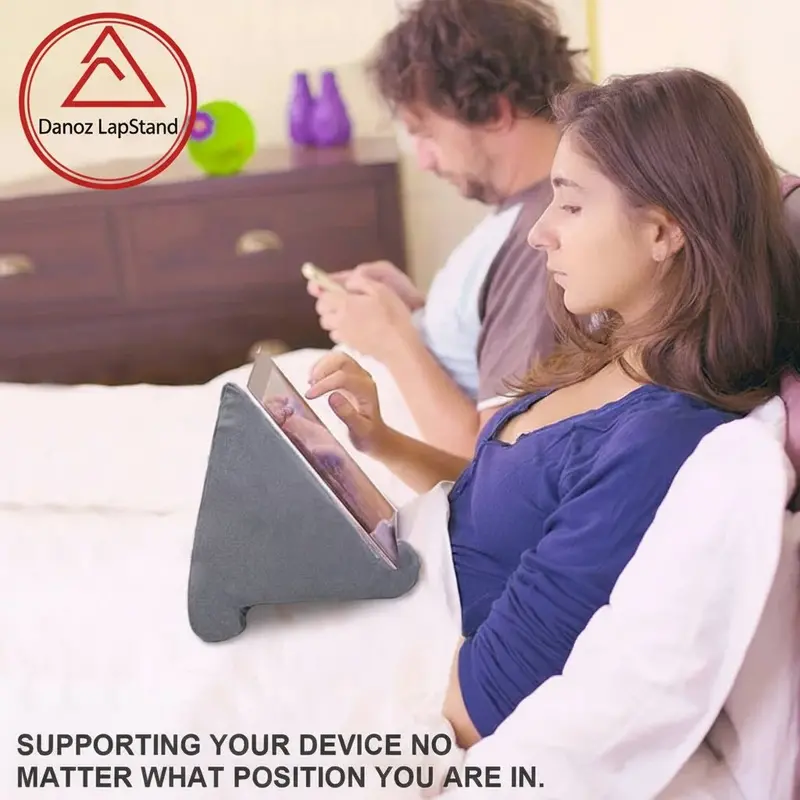 Multifunction Lapdesk By Danoz – Ergonomic Adjustable Lap Stand For Laptops, Tablets, Books & Phones 1