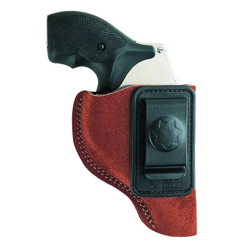 Natural Suede Waistband Holster – Handcrafted Concealed Carry Band 1