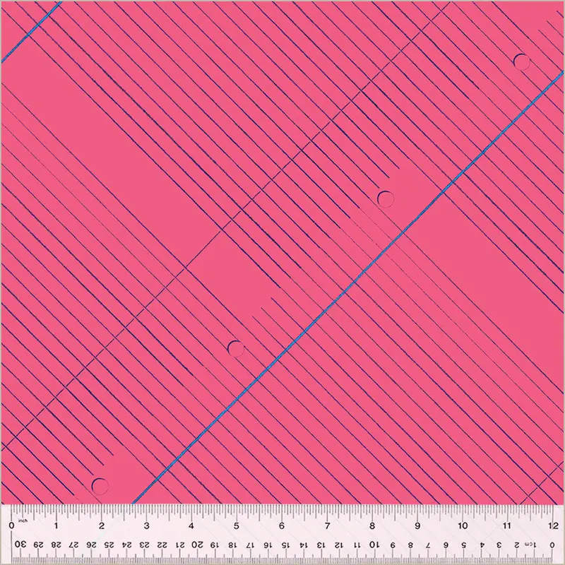 Pen Pals Fabric – College-Ruled Notebook Print By Heather Givans 50455-9 1