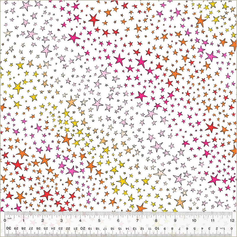 Pen Pals Fabric – Stardust Twilight Design By Heather Givans 54236-11 1