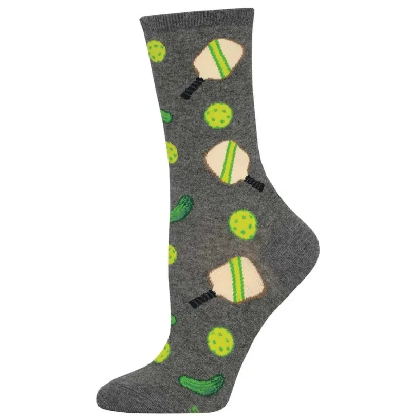 Pickleball-Inspired Slipper – Gray, Women’S Size 9–11 1