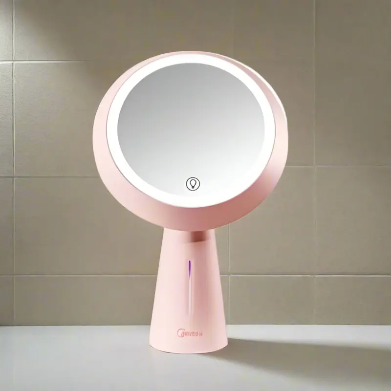 Pink Led Makeup Vanity Light – Usb-Rechargeable Beauty Illumination 1