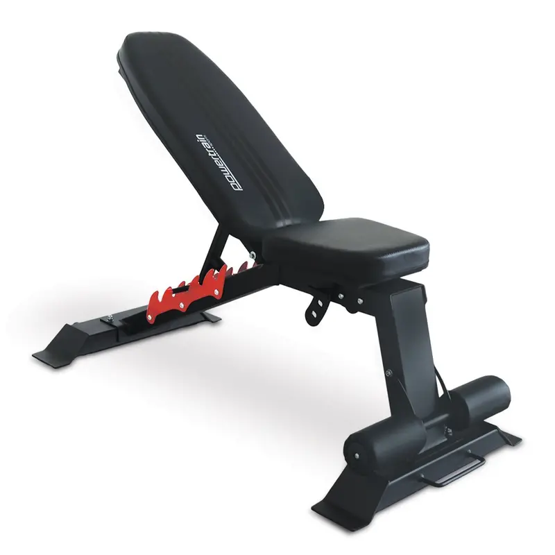 Powertrain Adjustable Dumbbell Bench – Space-Saving Home Gym Strength Training Equipment 1
