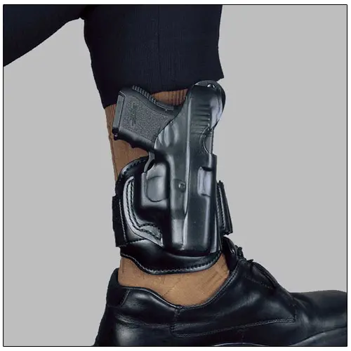 Premium Leather Ankle Carry Holster Rig 1