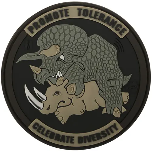 Promote Tolerance Patch – Arid Camo Background 1