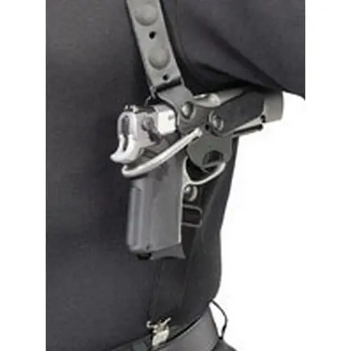 Quick-Draw Shoulder Holster For Pistols – Black 1