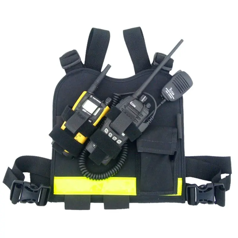 R&B Dual-Radio Chest Harness For Multi-Channel Communication 1