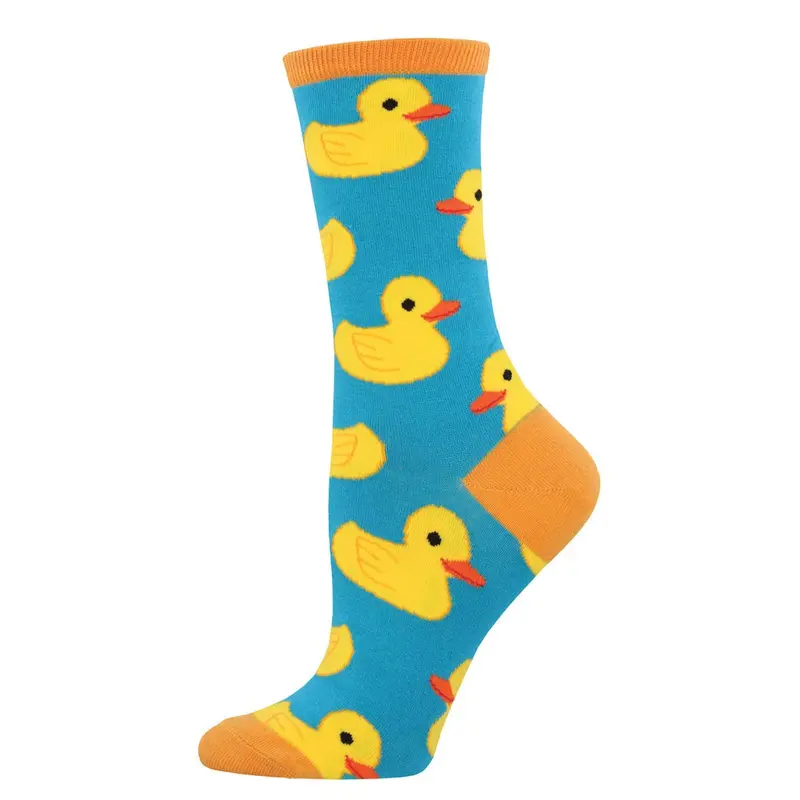 Rubber Ducky Slip-On Shoes In Turquoise – Women’S Sizes 9–11 1