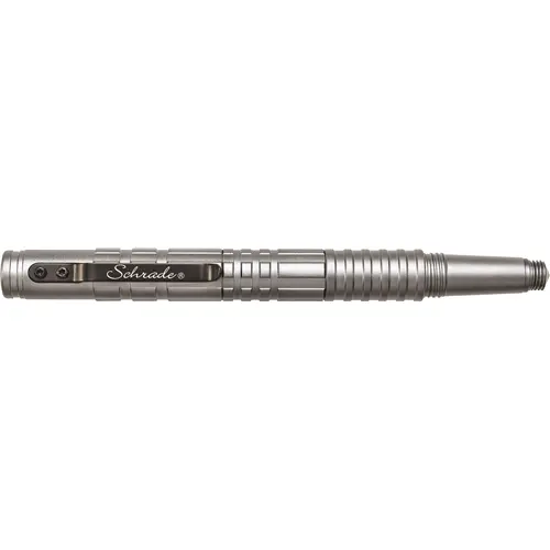Schrade Tactical Survival Pen With Ferrocerium Rod And Whistle (Gray) 1