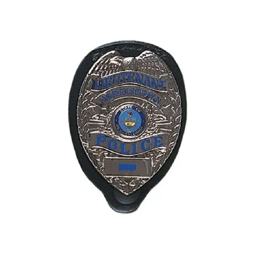 Shield-Style Clip-On Badge Holder – Secure Fit 1