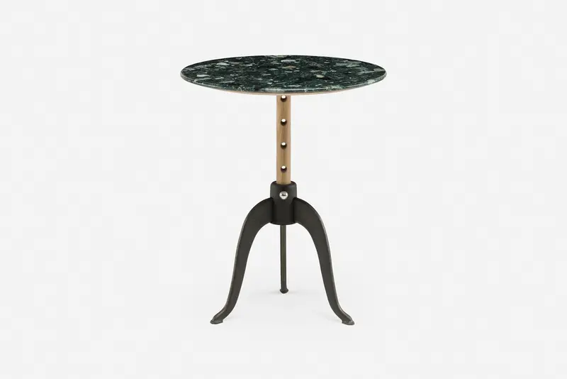 Sidekicks Height-Adjustable Table – Motorized Terrazzo Workstation 1