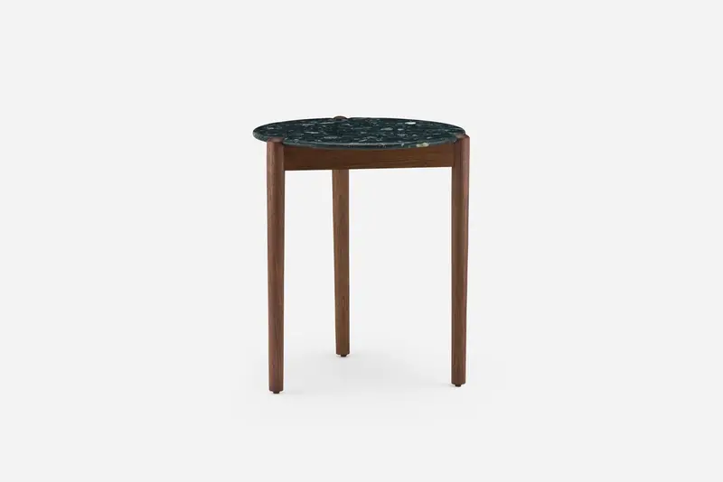 Sidekicks Occasional Table – Round Terrazzo Accent Table 1