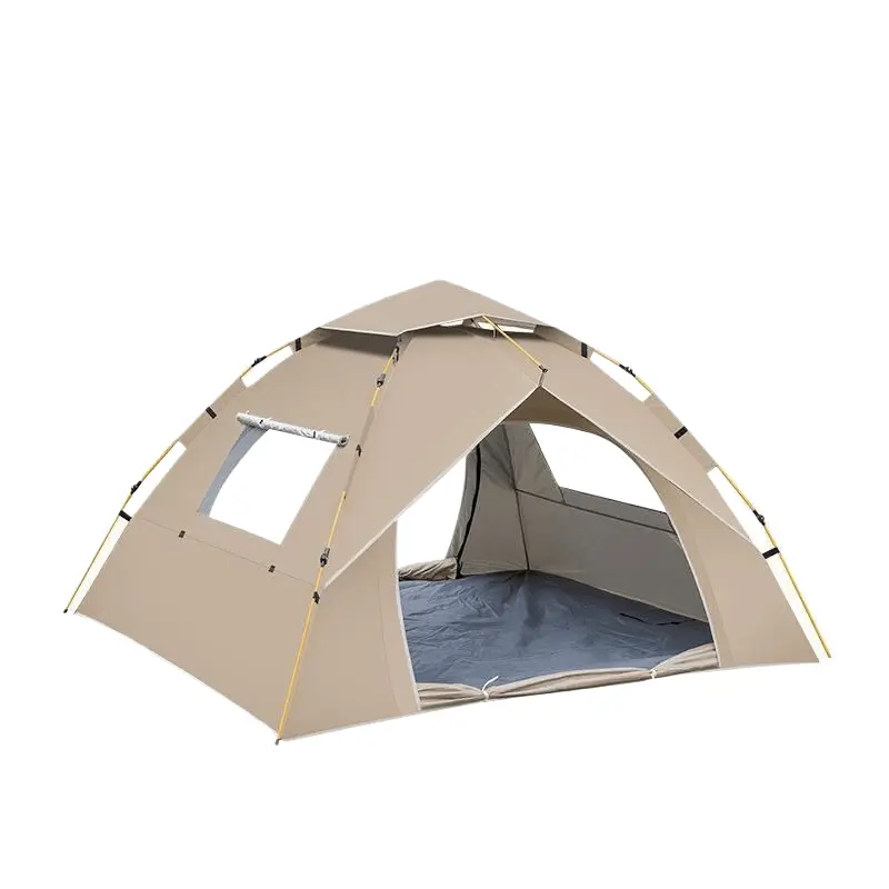 Simple Single-Wall Tent – Spacious 3–4 Person Capacity (210X200X135 Cm) 1