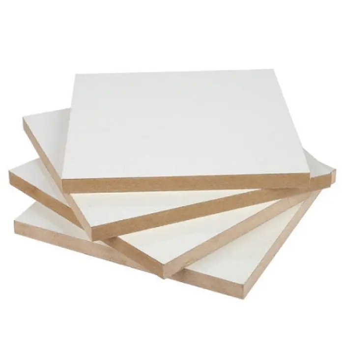 Single-Sided White Melamine-Faced Mdf Sheet (1.2 × 2.4 M) 1