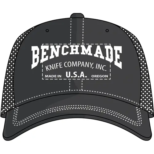 Solid Steel Black Baseball Cap With Tactical Design 1