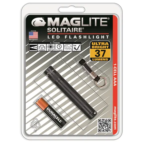 Solitaire Led Flashlight – Aaa-Powered 1