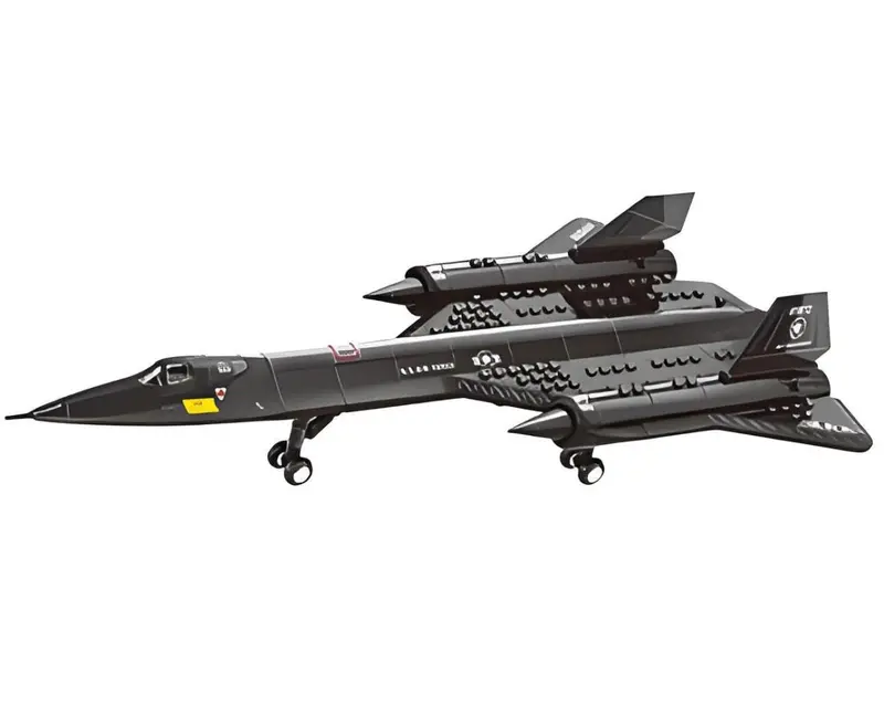 Sr-71 Blackbird Model Kit – 183-Piece Reconnaissance Aircraft Building Set For Young Aviators 1