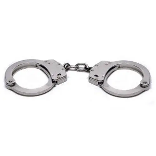 Stainless Steel Chain-Style Handcuffs 1