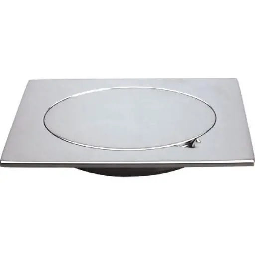 Stainless Steel Floor Drain Grating – 15×15 Cm For 4-Inch Pipes 1