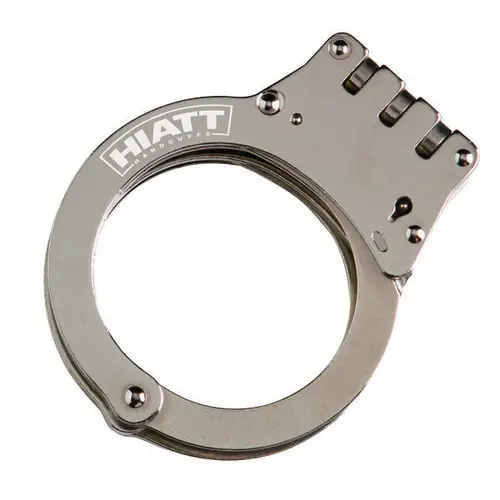 Standard Nickel-Plated Hinged Handcuffs 1