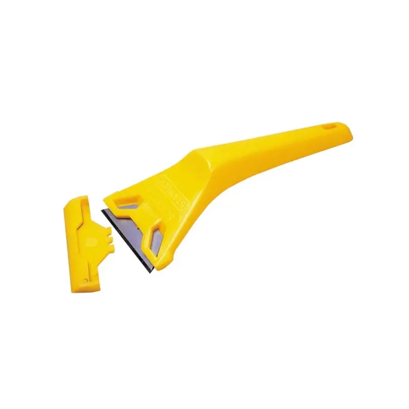 Stanley 170 Mm Glass Scraper — Dual-Edge Tool For Removing Adhesives & Residue (0-28-590) 1