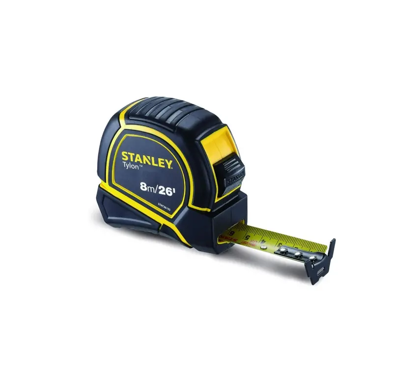 Stanley Tylon-Coated Tape Measure – Metric & Imperial Readings 1