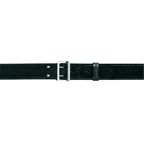 Tactical Rigger Belt – Black Webbing With Brown Sam Browning Buckle, 48" 1