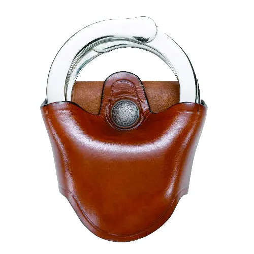 Tan Carry Cuff Case – Compact Handcuff Storage Pouch 1