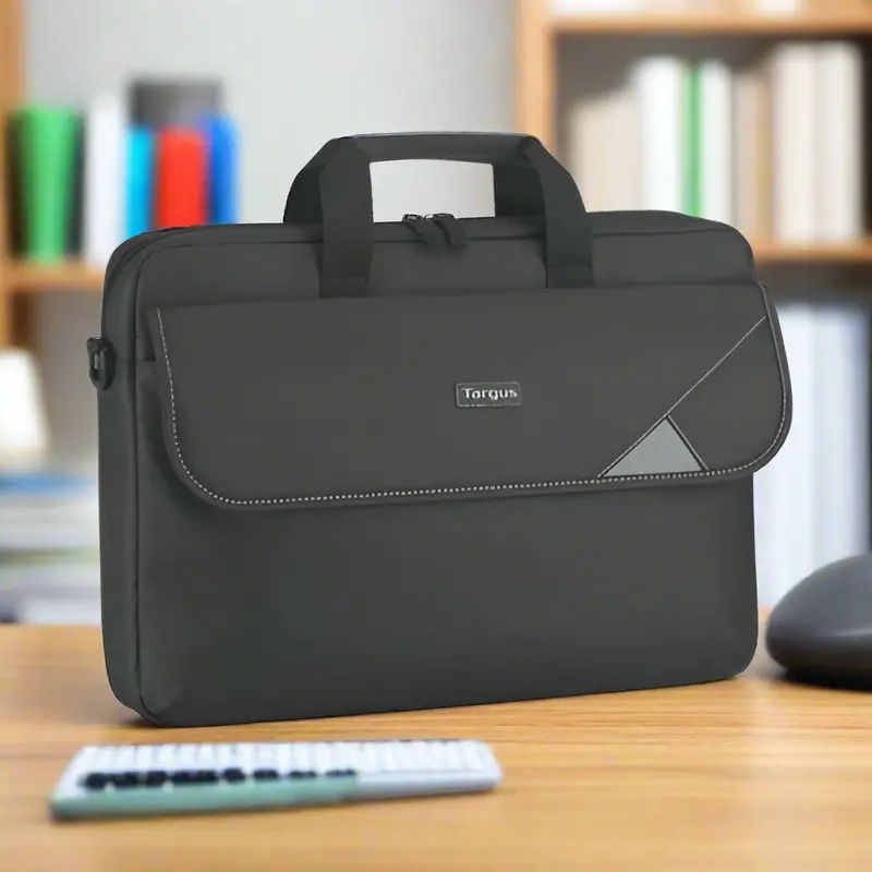 Targus 15.6" Intellect Top-Load Laptop Case – Padded Compartment & Sleek Black Design – Danoz Direct 1
