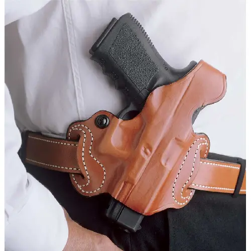 Thumb Break Mini Slide Belt Holster For Compact Firearms 1