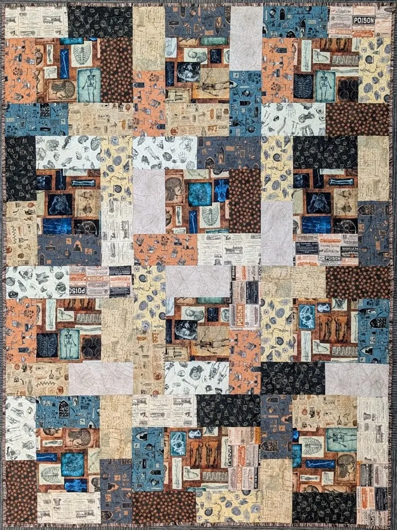 Transylvanian Studies Intrigue Quilt Fabric 54X72 Inches 1