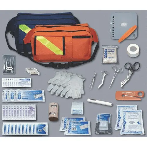 Trauma Pac Emergency Medical Kit – High-Visibility Orange 1