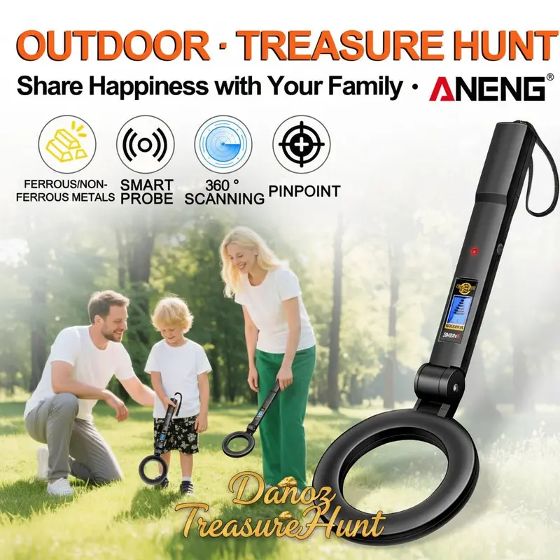 Treasurehunt Professional Metal Detector – Intuitive Operation Meets High-Sensitivity Detection 1