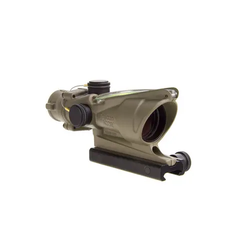 Trijicon Acog 4×32 Dual-Illuminated Riflescope With Green Horseshoe-Dot Reticle (.223 Bac) And Ta51 Mount – Fde 1