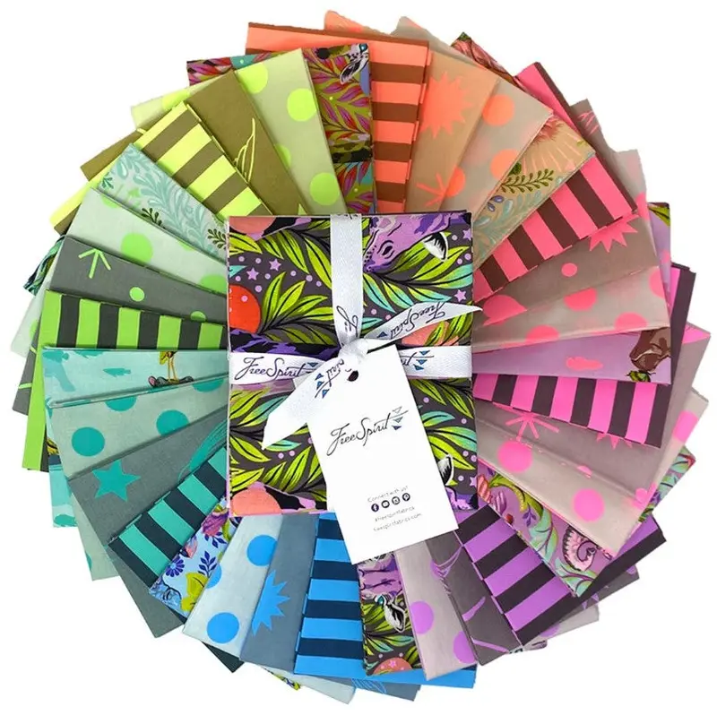 Tula Pink Everglow Neon True Colors Fat Quarter Pack – 32-Piece Set 1