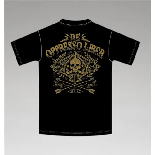 Ua De Oppresso Liberato T-Shirt – Patriotic Military Design 1
