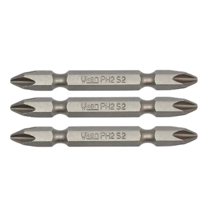 Uken Double-Ended Phillips #2 Screw Bit For Versatile Fastening 1