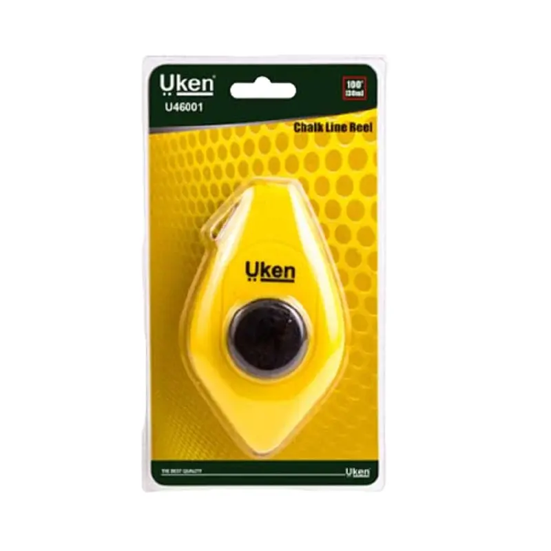 Uken Professional Chalk Line Reel With Self-Loading Mechanism 1