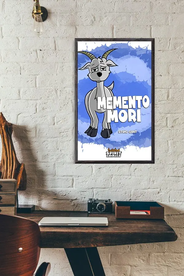 Unflappable Goat Art Print (11X17) 1