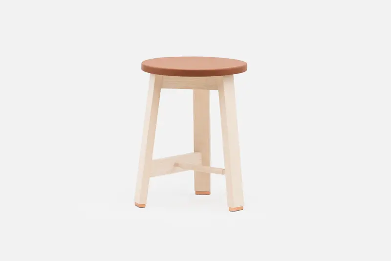 Upholstered Accent Stool 1