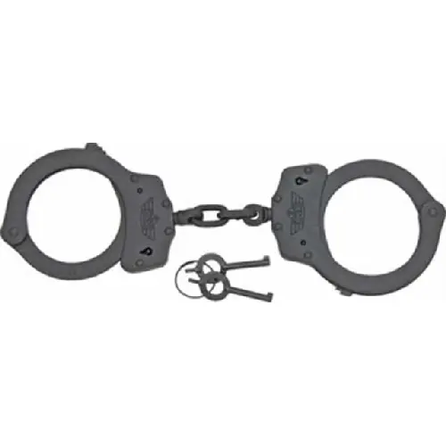 Uzi Professional-Grade Handcuffs – Stainless Steel Restraint Set 1