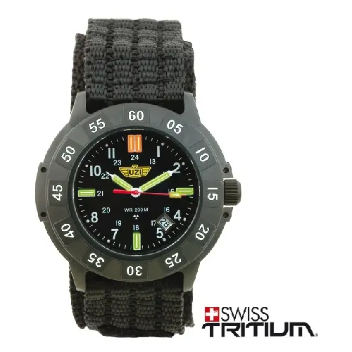 Uzi Protector Analog Watch With Stainless Steel Band 1