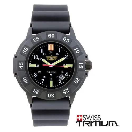 Uzi Protector Tactical Watch – Matte Black Finish 1